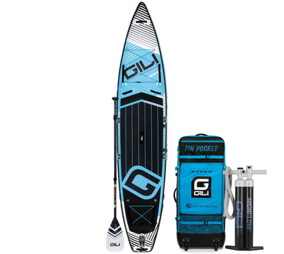 GILI Sports 12'6 Meno Inflatable Paddle Board in Blue