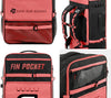GILI Sports iSUP backpack in Coral Pink with Fin pockets