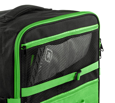 GILI 10' Mako iSUP Backpack Green with fin pockets