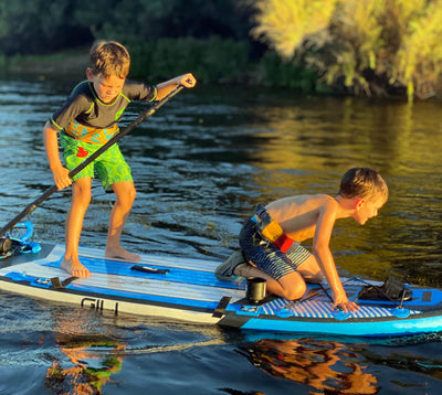GILI Sports Cuda inflatable paddle board for kids