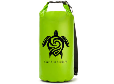 GILI "Save Our Turtles" Dry Bag in Green