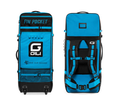 GILI Meno Series Rolling iSUP Backpack in Blue