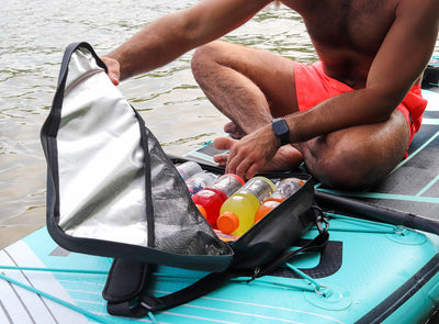 GILI Paddle Board Cooler Deck Bag in Use